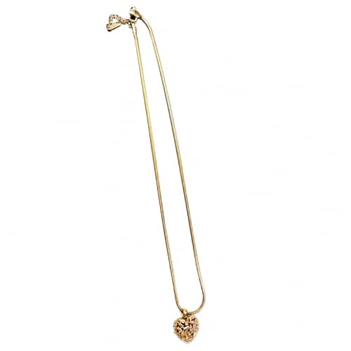 Image of RIDHVEE Anti-Tarnish Gold Plated Pendant Necklace for Women & Girls | Skin Friendly Lightweight Fashion Jewellery | Elegant Minimalist Chain Necklace & Gifting