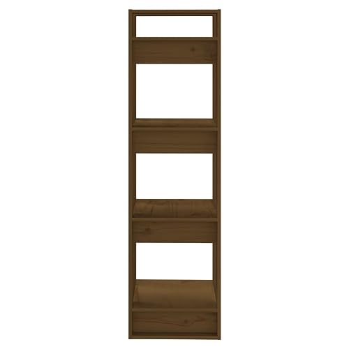 Mueble separador de ambientes de madera maciza para salones pequeños 6