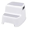 Ubbi wide 2 step stool for kids toddler stool for toilet potty training slip resistant soft grip for safety  urban country home decor