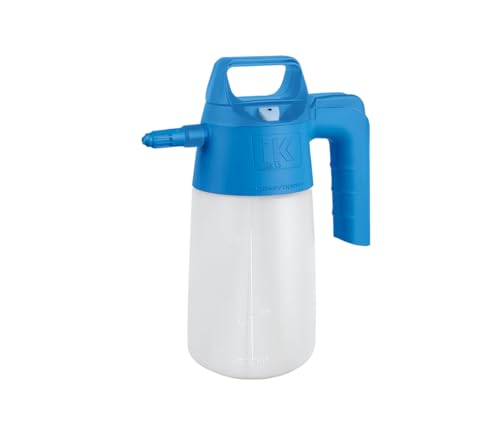 Pulverizador IK Alkaline 1,5 - Ideal para Sustancias Alcalinas, Alcoholes y Acetonas - Resistente a Químicos - Ideal para Limpieza y Desinfección - Fabricado en España