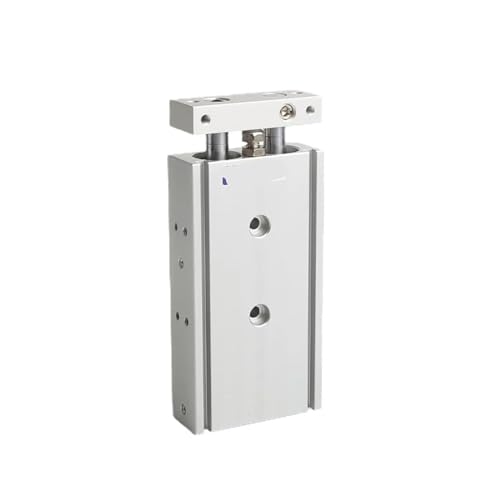 Cilindro neumático bimotor de la serie TR10 para guiado lineal 4
