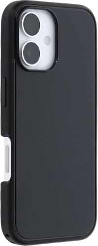 Image of OtterBox iPhone 16 (Only) - Symmetry Series+ Case - Black - Snaps to MagSafe - Ultra-Sleek - Raised Edges Protect Camera & Screen - Non-Retail Packaging