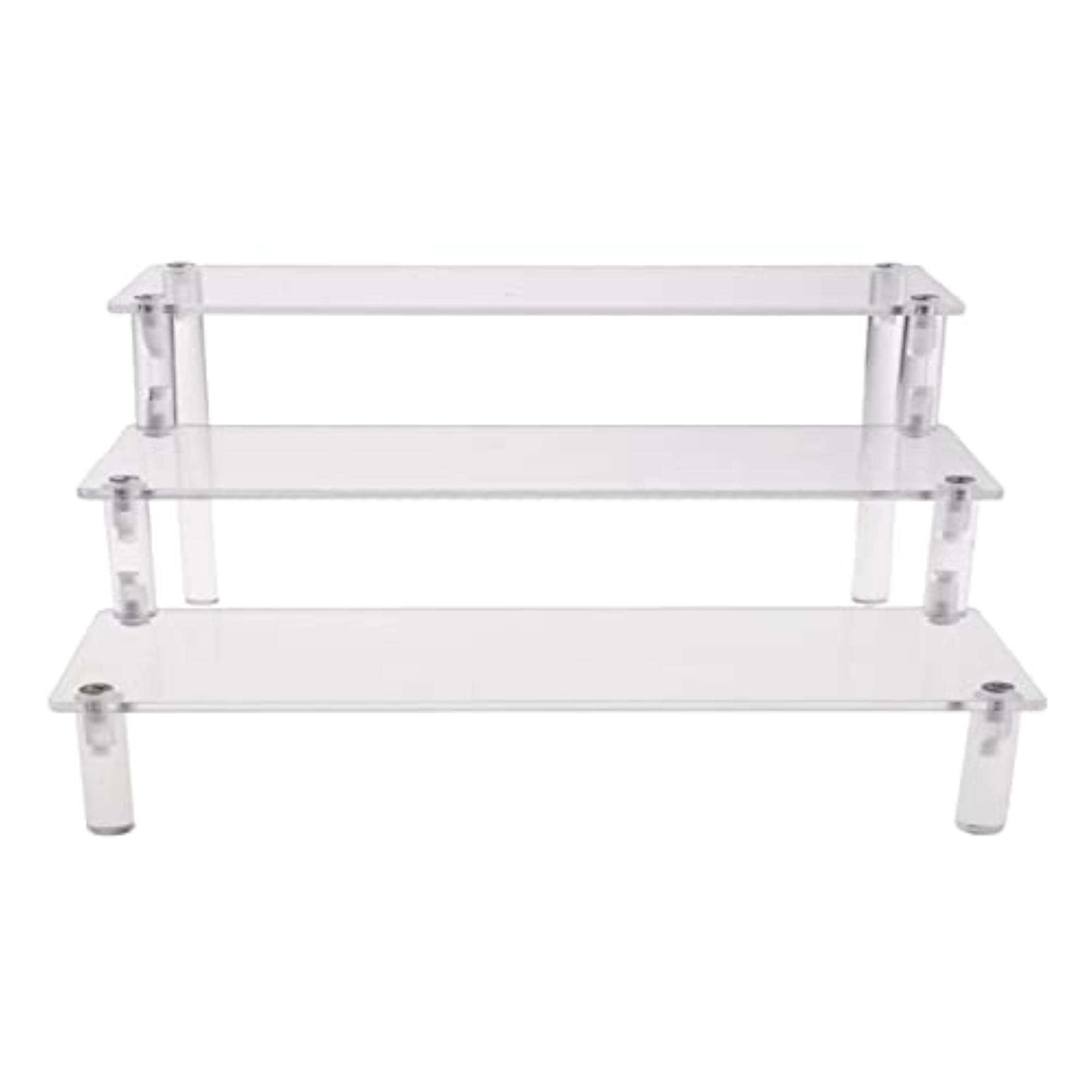 Clear Acrylic Display Riser Stand for Cosmetics