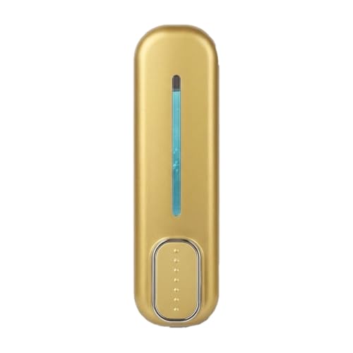 Image of Wall Mounted Soap Dispenser | Liquid Hand Wash Dispenser for Bathroom & Kitchen | Manual Soap Pump | Kitchen Sink & Wash Basin Soap Dispenser Gold