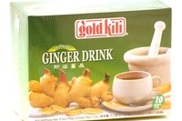 Instant Ginger Drink Mix , 6 PAK - 6 X 10 Bags