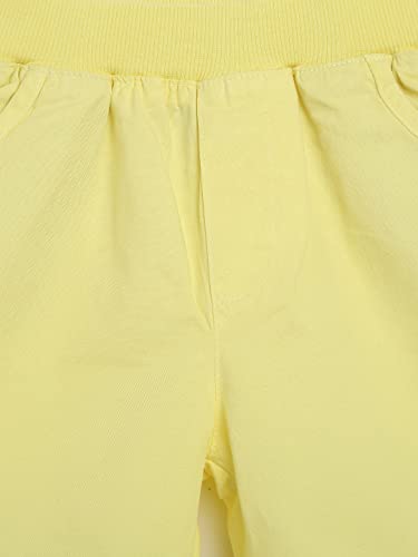Image of Li'l Tomatoes Girls 100% Cotton Combo Shorts Pack of 2 | Soft & Breathable Summer Shorts | Elastic Waist Casual Wear | 2-14 Years