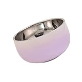 Elegant 304 Stainless Steel Insulated Serving Dish Bowl for Hot and Cold Food
