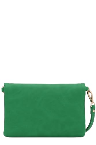 Image of FashionPuzzle Envelope Wristlet Clutch Crossbody Bag with Chain Strap