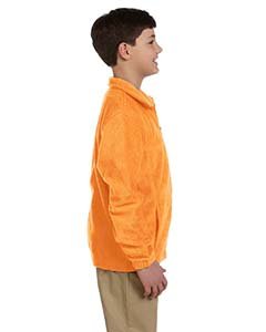 Youth 8 Oz Full-Zip Fleece - Safety Orange - L - (Style # M990Y - Original Label)3