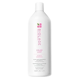 Biolage Color Last Shampoo – For Color-Treated Hair, Nourishes, Strengthens, Hydrates, Soybean Oil & Stearic Acid, Paraben & Mineral Oil-Free, Vegan, Packaging May Vary