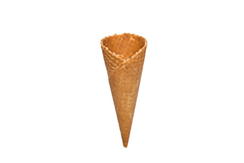 PJaspert Eiswaffeln | Eishörnchen - Süße Hörnchen "Premio" 130xØ50mm (120 Stück) Cover