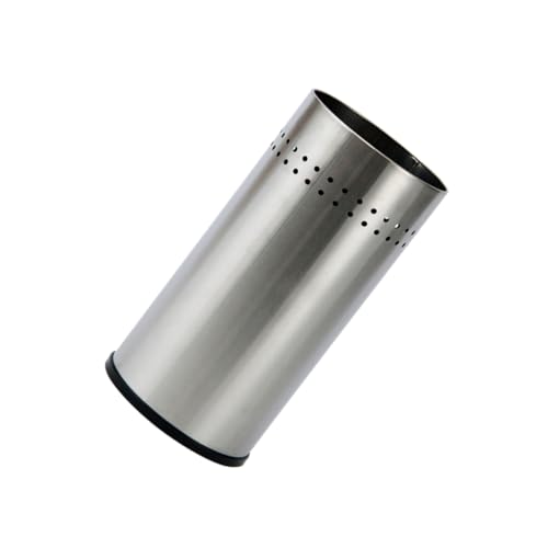 Levemolo Stainless Steel Umbrella Holder Leakproof Design Long Handle Umbrella Organizer for Home and Office Carved Rack for Umbrellas Canes and Walking Sticks Stylish