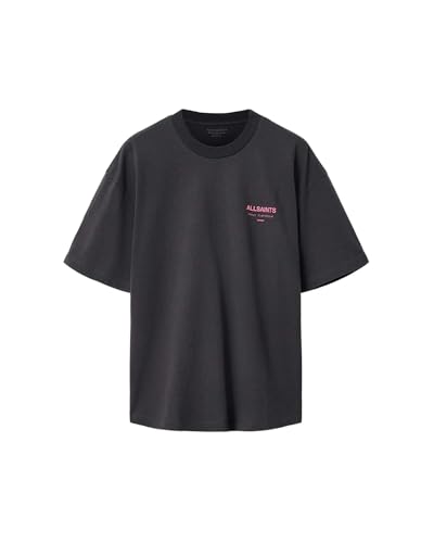 Image of AllSaints Men's Underground Oversized Short Sleeve Crew Neck Shirt