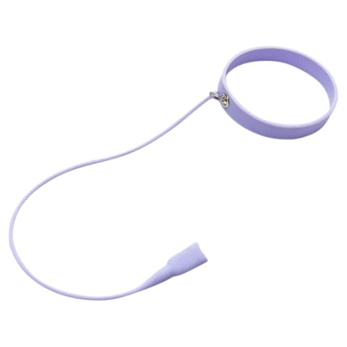IMIKEYA Bracelet en Silicone Violet pour Extensions de Cils Porte-Pince à Épiler Flexible et Résistant Accessoire pour Outils de Greffe de Cils Protection Antichoc et Ajustable