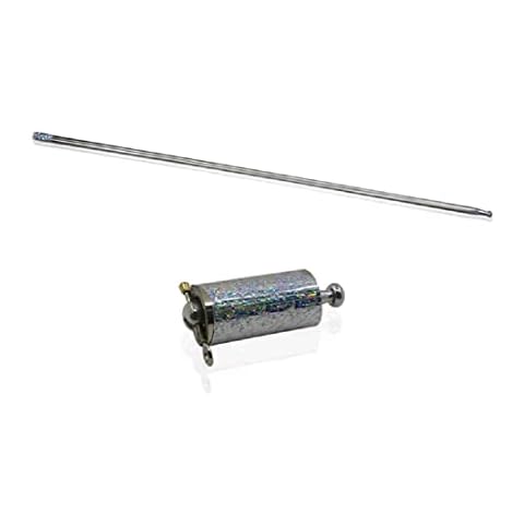 1pc Staff Appearing Cane Magic Tricks Close-Up Magic Show Trick Props Appearing/Vanishing Magic Show Trick Props (silver, 110cm)… Cover