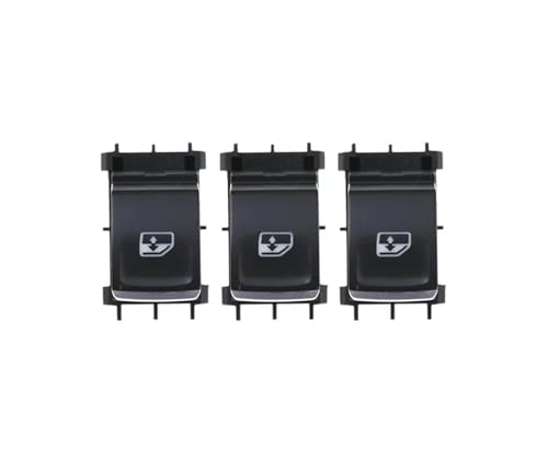Bouton de commande lève-vitre Seat Leon bloqué ? Changez pour ce lot de 3 reliés 8 broches