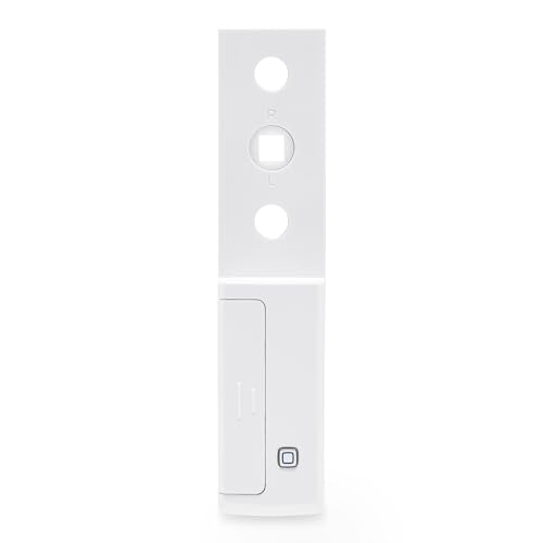 Homematic IP Smart Home Fenstergriffsensor, weiße + Silberne Abdeckung, digitaler Sensor zum effizienten Heizen, Überwachung der Fenster per App, Energie sparen, 142800A0