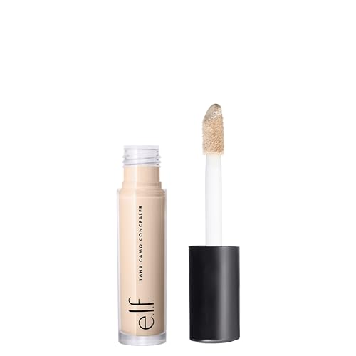 e.l.f. 16HR Camo Concealer, Full Coverage, Matte Finish Under-Eye & Blemish Corrector, Hydrating Formula, 16-Hour Crease-Resistant Wear, Vanilla - image 1