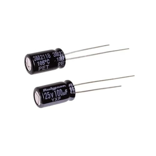 Condensateur basse résistance 25V 100uF pour stabiliser l'alimentation audio