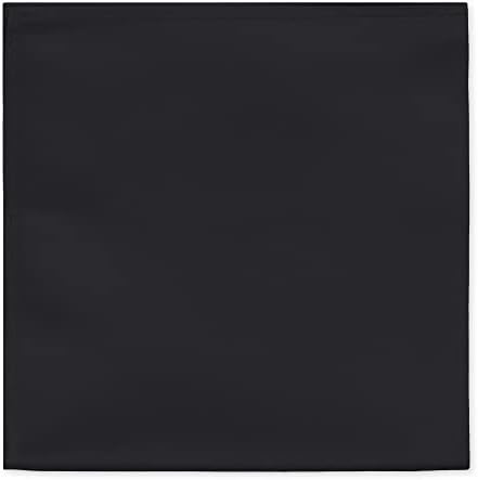 Jacob Alexander Men's Pocket Square Solid Color Handkerchief