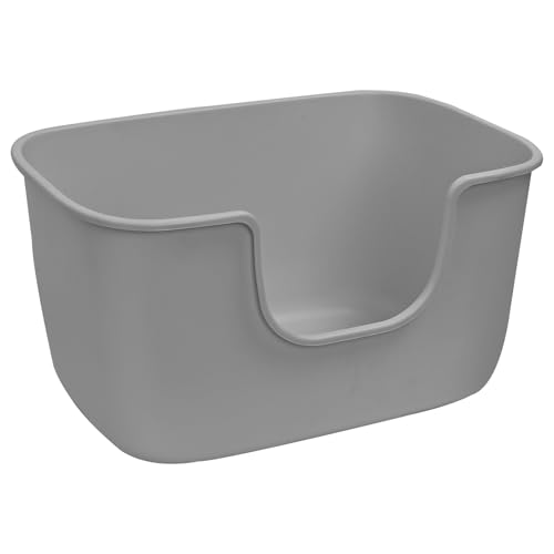 Arenero Extra Grande para Gatos con Bordes Altos y Entrada Baja miniatura 1
