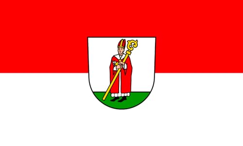 Drapeau Neckarbischofsheim 1.35m² anti-déchirure format paysage - 2