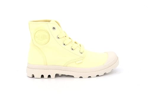 Palladium Damen Pampa Hi Hohe Sneaker, Gelb, 43 EU