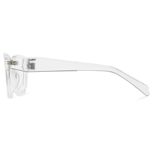 Image of Cyxus Cat Eye Blue Light Glasses for Women Reduce Eye Strain 8154 | Eye Protection,UV Protection,Stylish Chunky Frame,Ideal for Office Work Daily Work