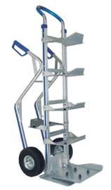 Carretilla de Aluminio para bidones CR-250-B7 para Carga hasta 250 kg