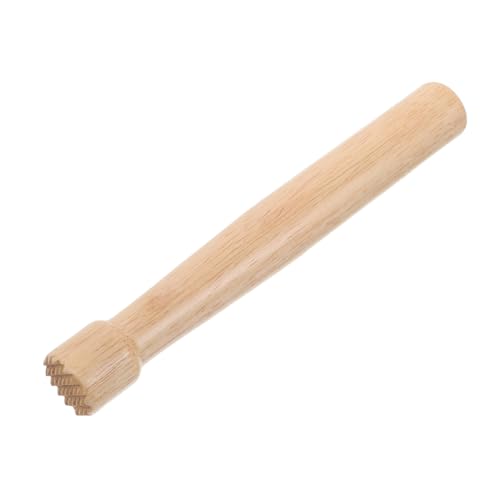 TOYANDONA Muddler para Cócteles de Madera Resistente Exprimidor Manual de Limón y Cítricos Herramienta Antideslizante para Bar y Cocina para Preparar Mojitos y Bebidas Festivas