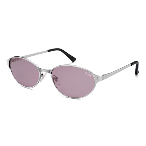 Image of SOJOS Retro Oval Polarized Sunglasses for Women Men, Trendy Chic Cat Eye 90s Y2K Sunnies SJ1266