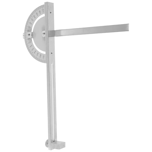 SOPOTUTU Guía para de Mesa Mini Portátil para Carpintería Accesorio Extensión para Regla Angular Medidor de Inglete de Precisión para Cortes Madera Uso Doméstico y Bricolaje