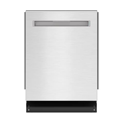 SHARP Smart Dishwasher Works with Alexa. Includes LED Interior lights, Stainless Steel interior, Heated Dry with Fan Assist, Wash Zone cleans half load on either rack, Adjustable Third Rack