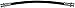 Dorman H620606 Brake Hydraulic Hose Compatible with Select Hyundai Models