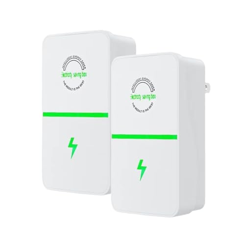 KSGSFSA Ahorrador de Energía for el Hogar Balance Pro Ahorrador de Energía Ahorro de Energía Eléctrica Equipos de Oficina for el Mercado Enchufe Eléctrico Inteligente 90V-250v(2pcs)