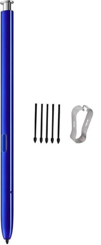 SPen Compatible with Samsung Galaxy Note 10 / Note 10 Plus/Note 20 / Note 20 Ultra / S23 Ultra / S24 Ultra / S25 Ultra – S Pen Replacement Stylus (Non-Bluetooth) with Free 4 Tips & Tweezers – Blue