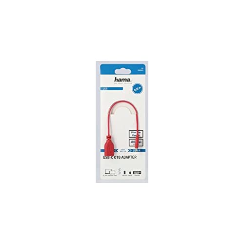 Hama Cavo USB-C Flexi-Slim (USB 2.0, 480 Mbit/s, 0.75 M) Per Ricarica E Dati - Compatibile Con PC, MacBook, Tablet, Smartphone - Nero