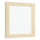 PATIKIL 7,9x7,9 Holz-Papiersieb, Papierherstellungsrahmen Papierherstellungssieb für DIY-Papierhandwerk Trockenblumenhandwerk, Naturfarbe