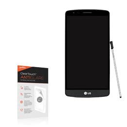 BoxWave Screen Protector Compatible with LG G4 - ClearTouch Anti-Glare (2-Pack), Anti-Fingerprint Matte Film Skin