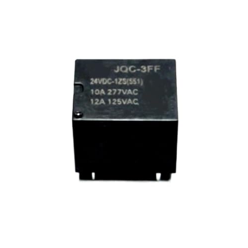 Relais CC 24V HF3FF JQC-3FF 5 broches 10A composant électronique PCB