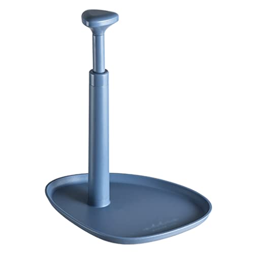 WYDNX Practical Creative Paper Towel Rack ABS Material Roll Paper Holder Punch-free Vertical Tissue Holder Roll Paper Cling Film Storage Tissue Dispender