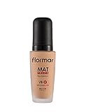 base de maquillaje flormar perfect coverage creando una textura agradable y rico la piel puede alcanzar una apariencia terne y perfecta durante todo el día.