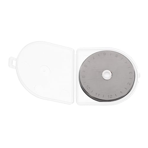 Veemoon 10piezas Cuchillas De Cutter Giratorio Repuesto Profesional Para Corte Redondo Tela Cuero Patchwork y Manualidades