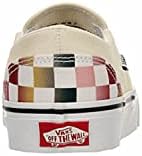 Vans Unisex Asher Canvas Low Platform Slip On Sneaker - Multicolored Checkered 8.5 | Image 4