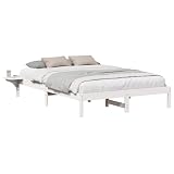Altura de construcción que ahorra espacio: con 31 cm de distancia al suelo, el marco bajo ofrece suficiente espacio de almacenamiento para cajas de cama o aspiradoras y es ideal para apartamentos pequeños de la ciudad. La forma compacta lo convierte en un compañero flexible en la habitación de invitados o habitación adolescente.
