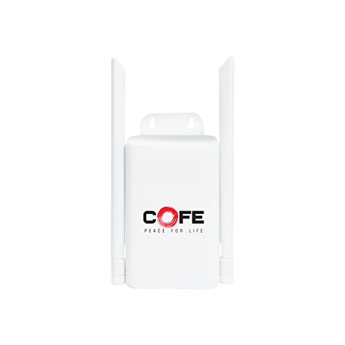 COFE CF-4G WDii with 300Mbps Speed 4G Sim Wi-Fi Router, No Configuration Required, with Nano SIM Card Slot and 2 Antenna-Hotspot WiFi (512MB RAM, White)
