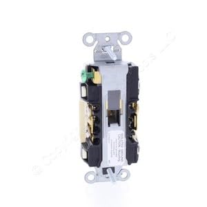 #US 10PK Almond Isolated Ground Commercial Decorator Receptacle 20A IG20DRAL