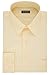 Van Heusen Men's Dress Shirt Fitted Poplin Solid, Lemon Glaze, 16