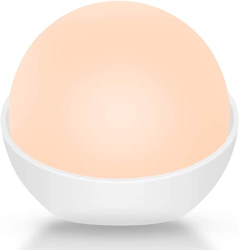 Bébé Veilleuses, Jubor lampe de bureau pour chambre de bébé dimmable 8 couleurs + 3 vitesses luminosité silicone bébé veilleuse batterie intégrée USB lampe de chevet rechargeable tactile de allaiter Cover