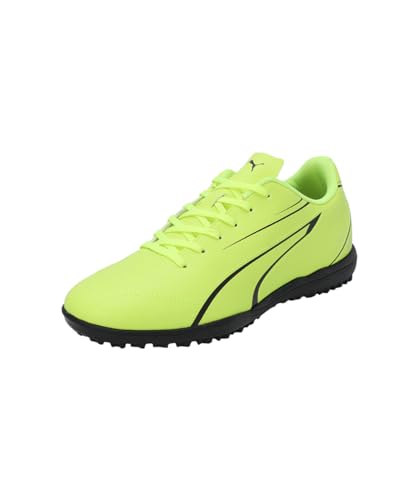 PUMA Vitoria Tt, Soccer Shoe Uomo, Electric Lime Puma Black, 41 EU
